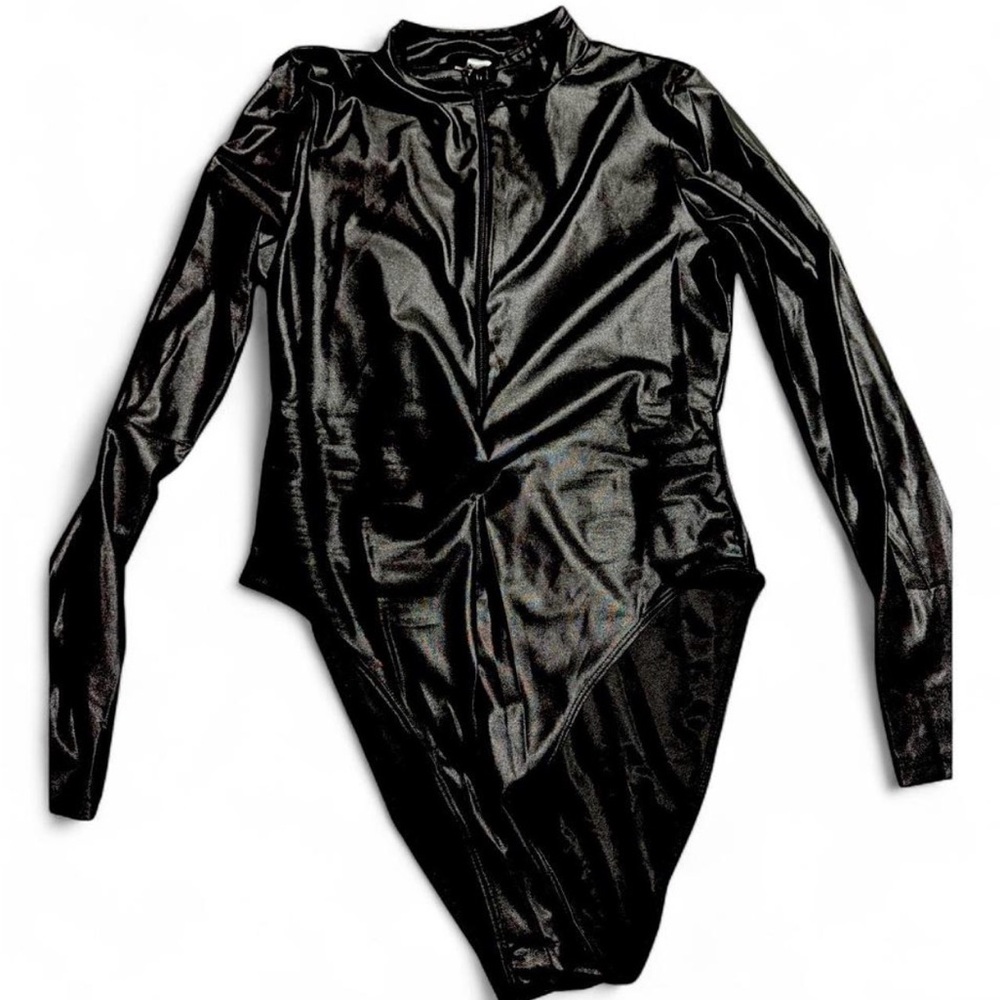 Black Long Sleeve Bodysuit